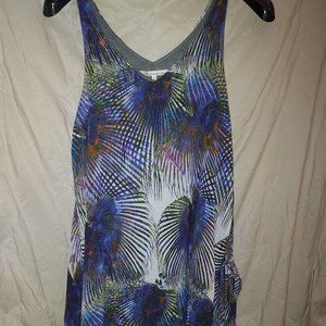Rachel Roy Sundress, sheer flowing lined, Size M